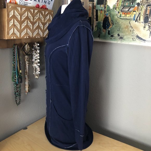 EXOFFICIO Cowl Neck Tunic Sweatshirt - Picture 3 of 12